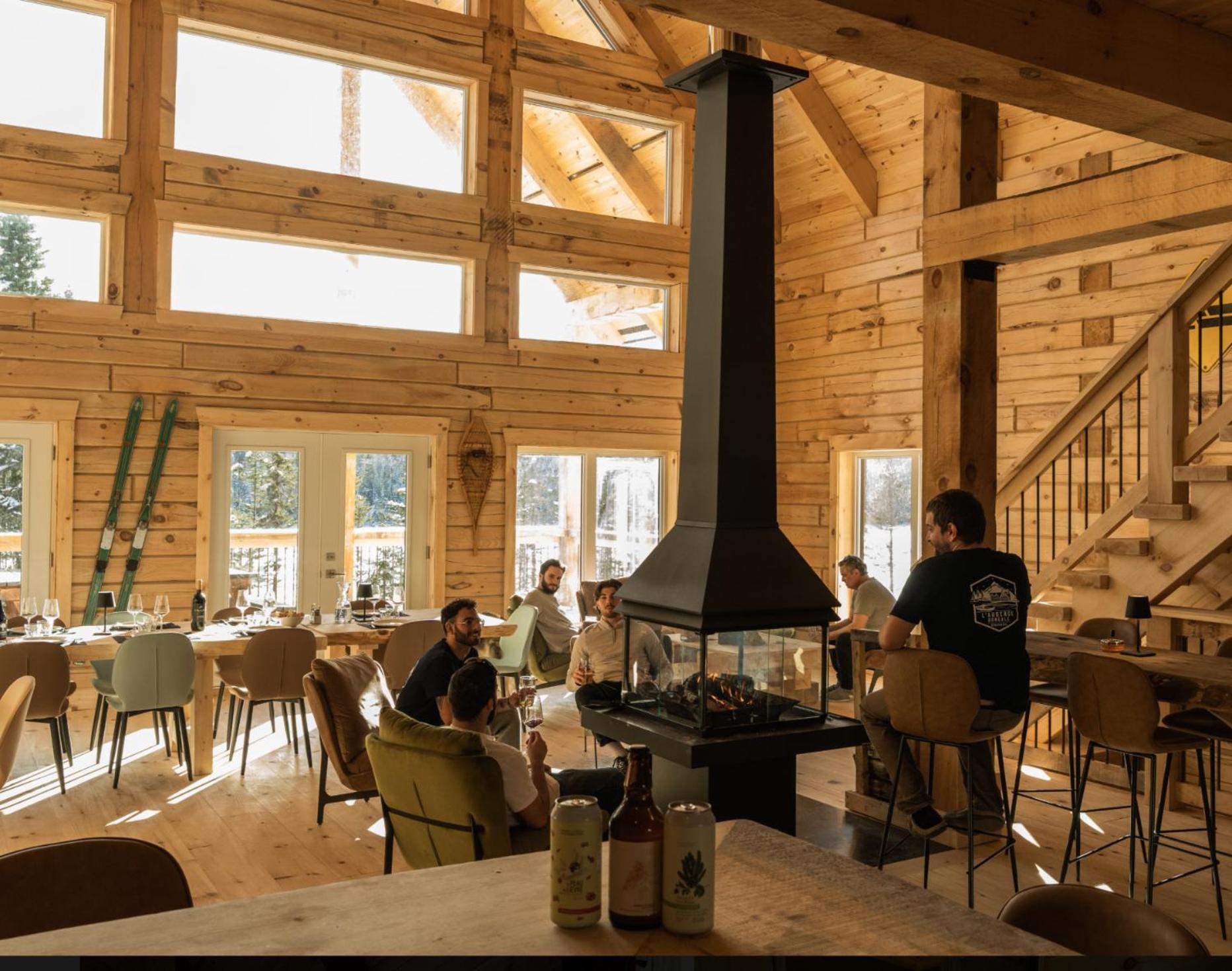 Auberge Boreale De Charlevoix Petit-Saguenay エクステリア 写真